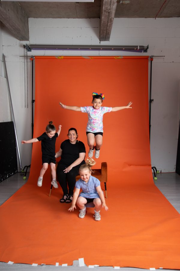 Laurrice and children by JC Candanedo