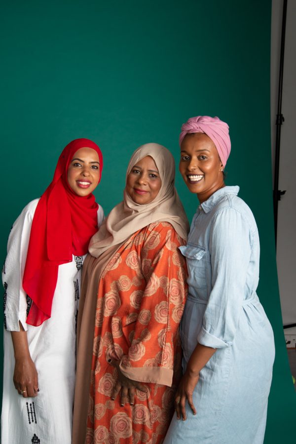 Shukri, Halima and Sada by JC Candanedo